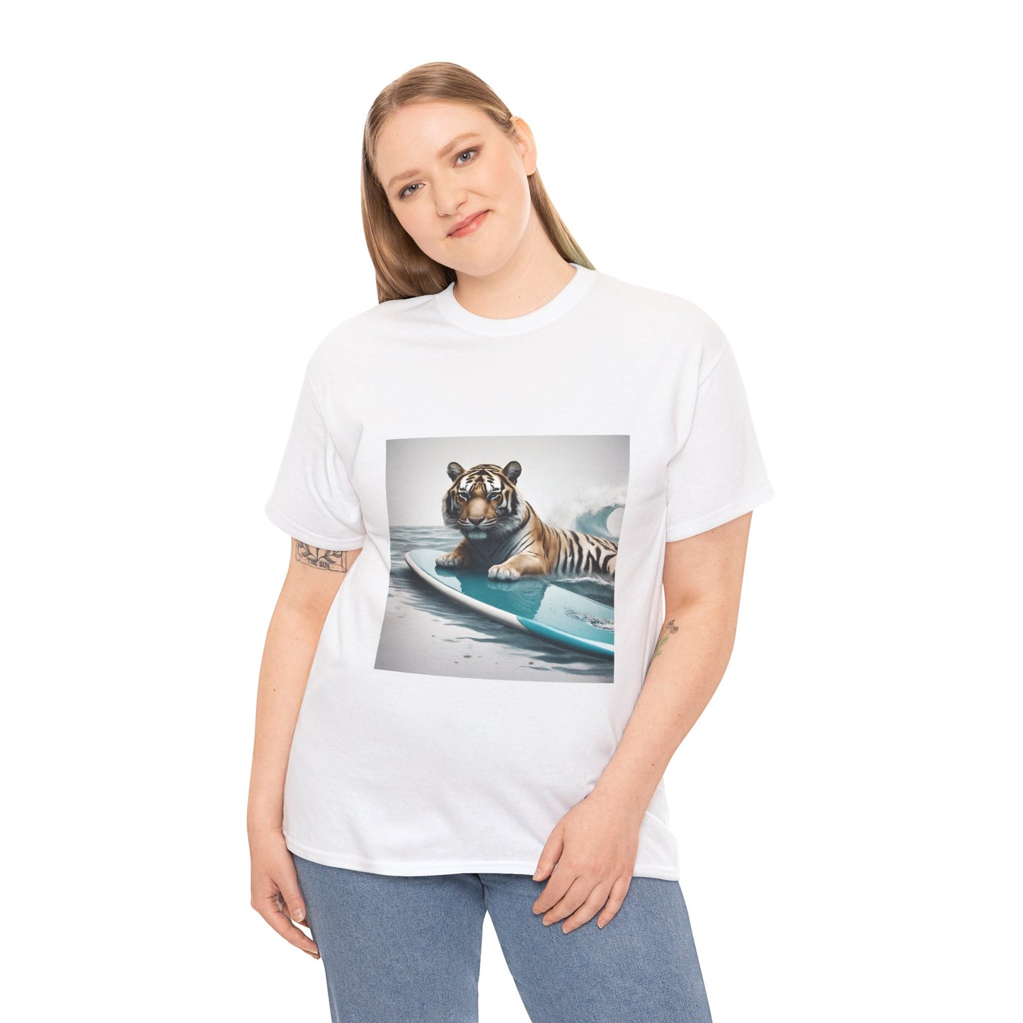 T-shirt de sport Flashlander vintage de Tiger Surfing