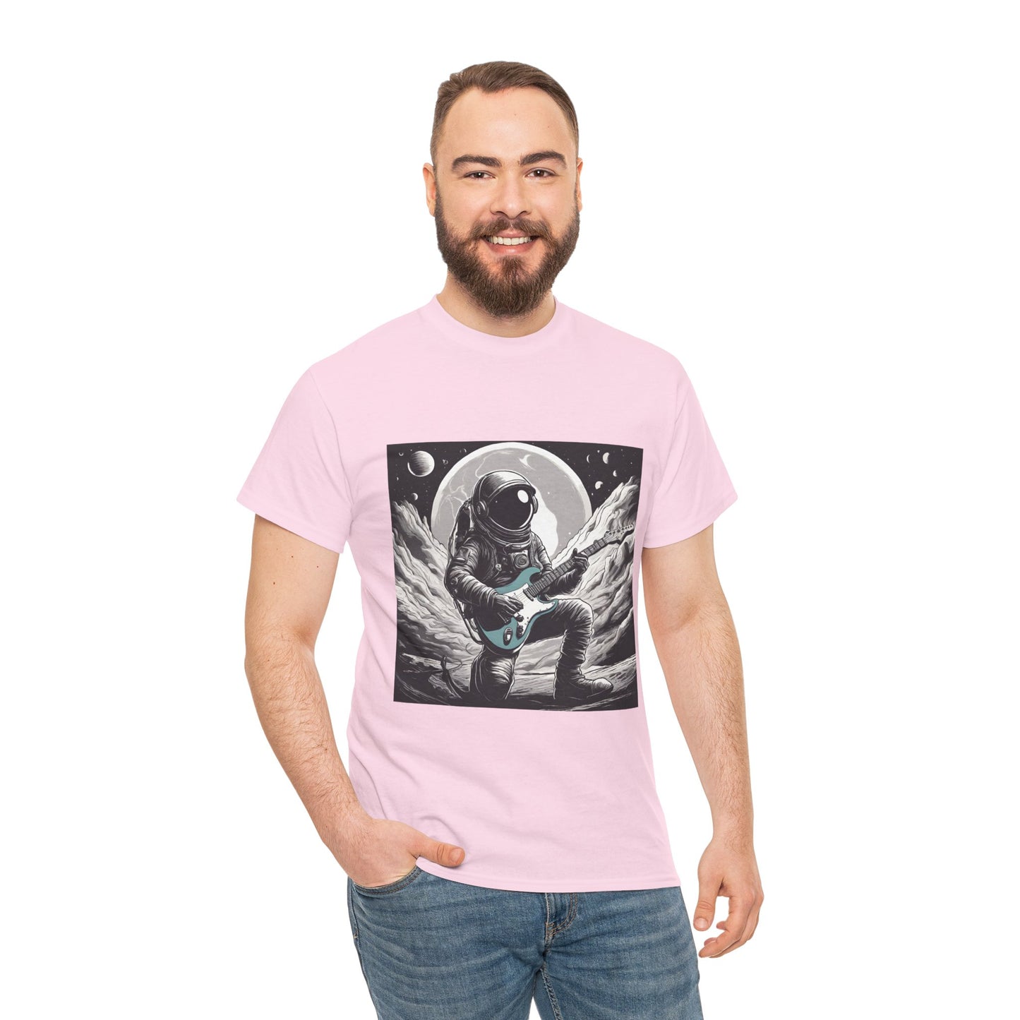 Galactic Jam Rockstar Astronaut Flashlander Gym Shirt