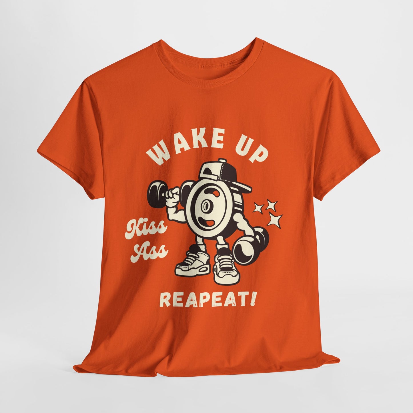 Wake Up Kiss Ass Reapeat - Flashlander Gym Shirt