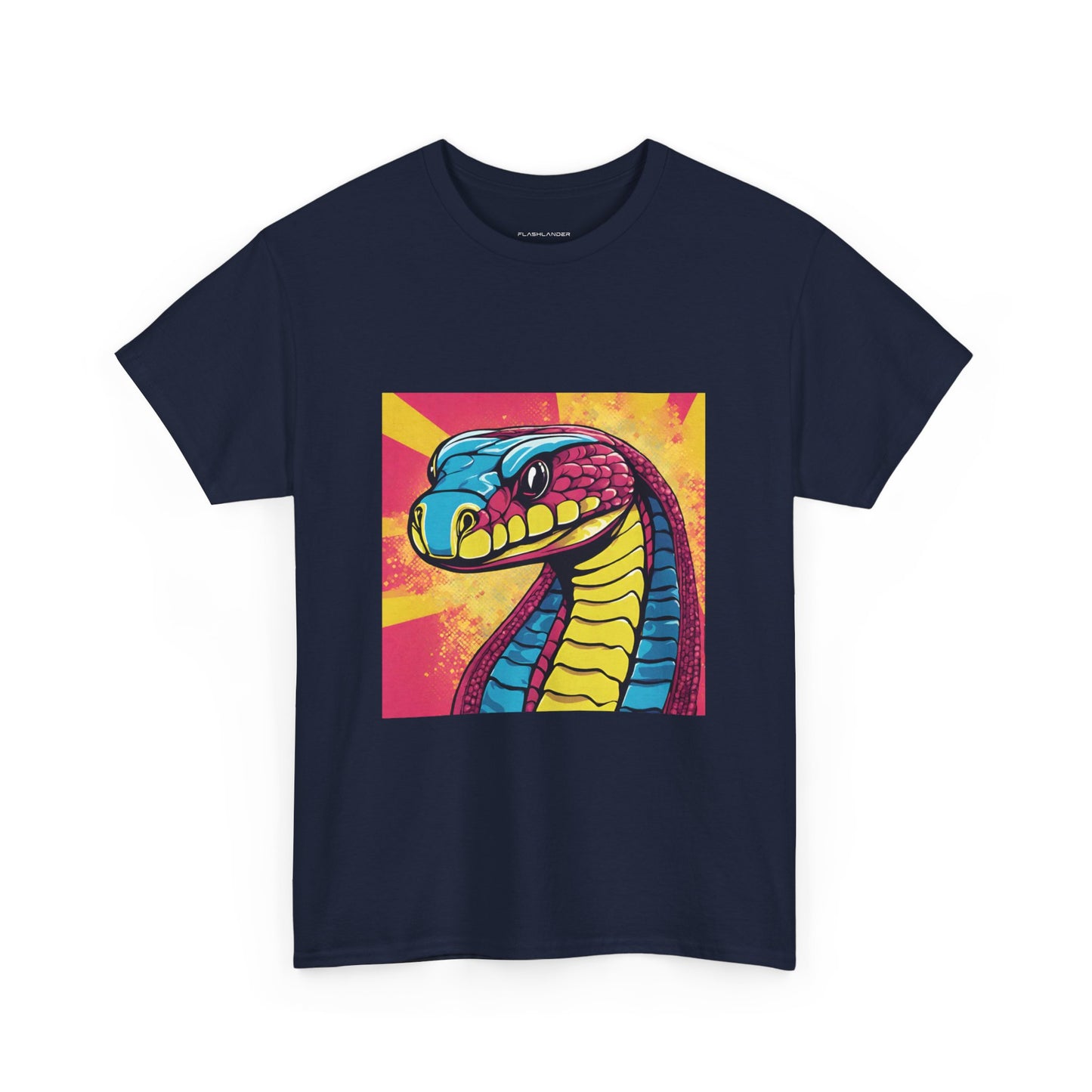 Cobra Snake Pop Art - Flashlander Gym Shirt