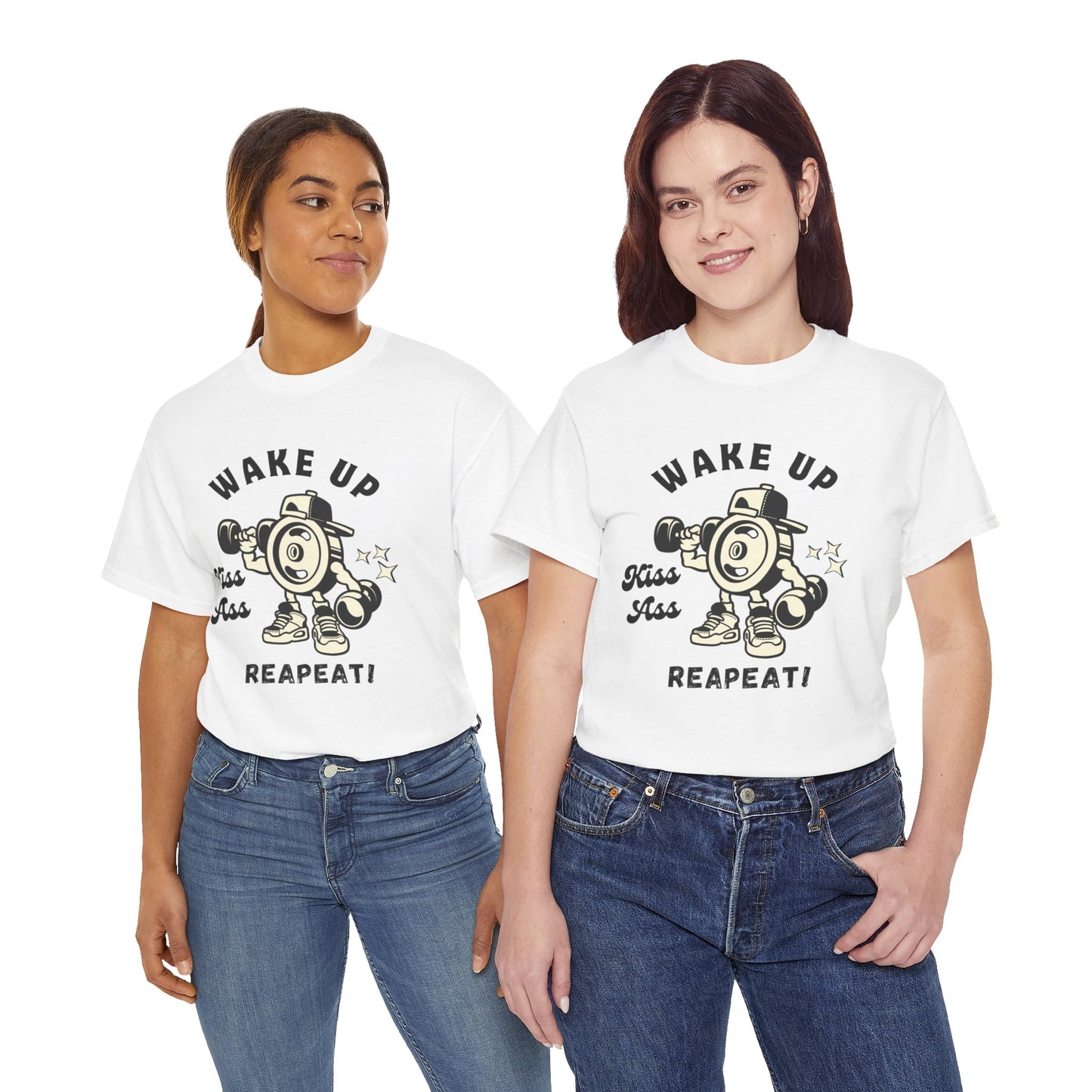 Wake Up Kiss Ass Reapeat - Flashlander Gym Shirt