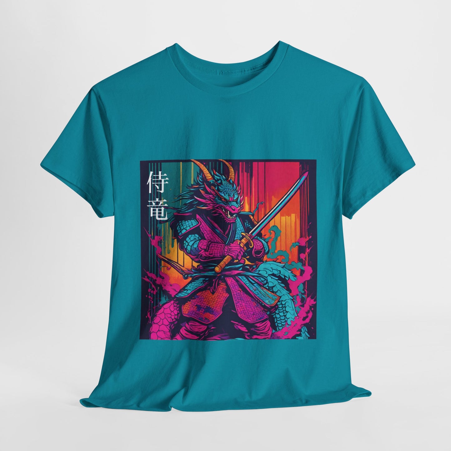 Dragon Samurai Pop Art - Flashlander Gym Shirt