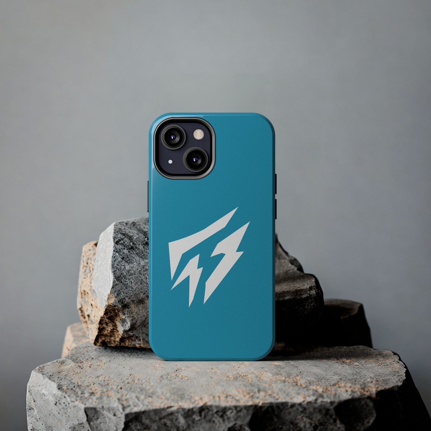 Flashlander Thunders Tough Phone Cases for all Iphone and Samsung Galaxy Blue Aqua Turquoise