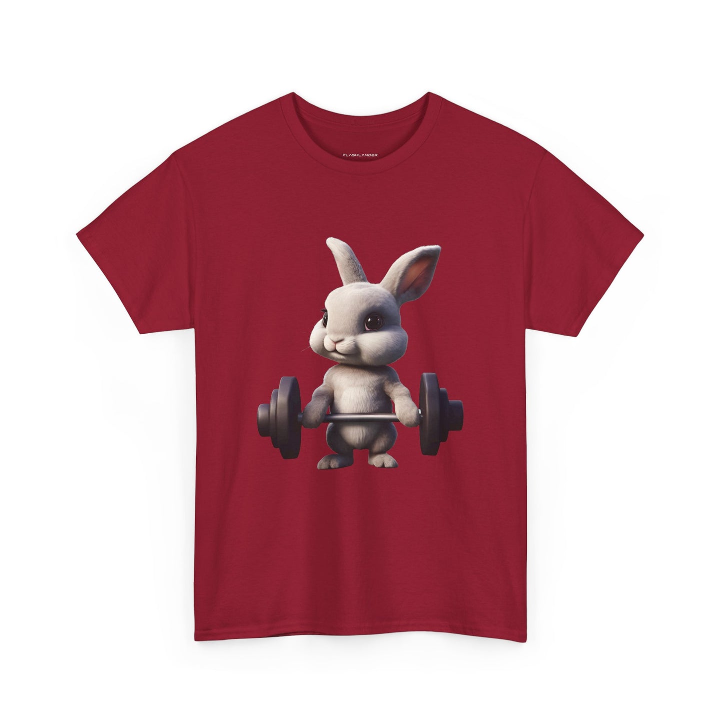 Camiseta deportiva de Flashlander con diseño de Bunny Lifting