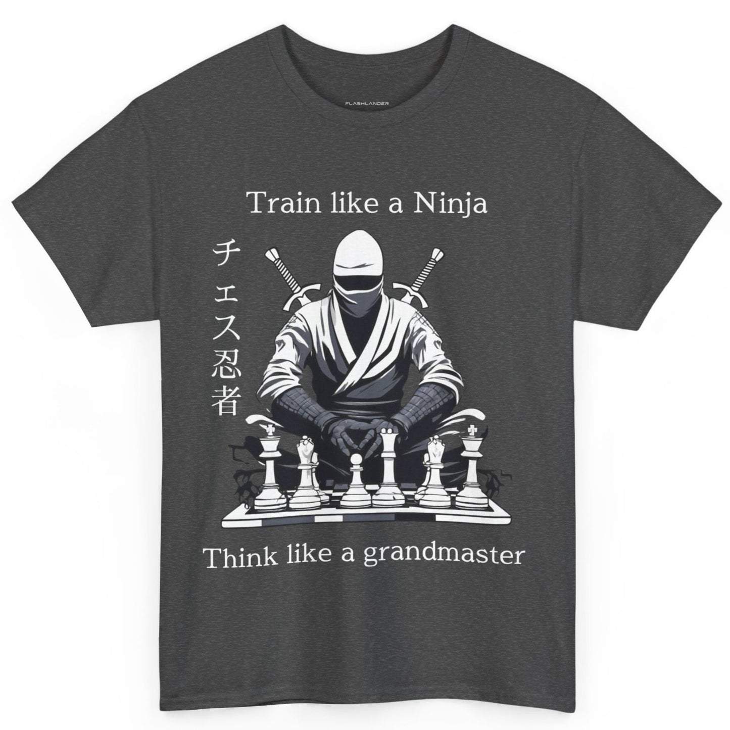 Entraînez-vous comme un ninja, pensez comme un grand maître - T-shirt de sport Flashlander