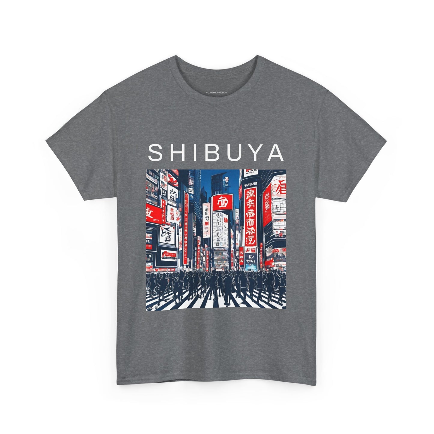 Shibuya Tokyo Street - Flashlander Gym Shirt