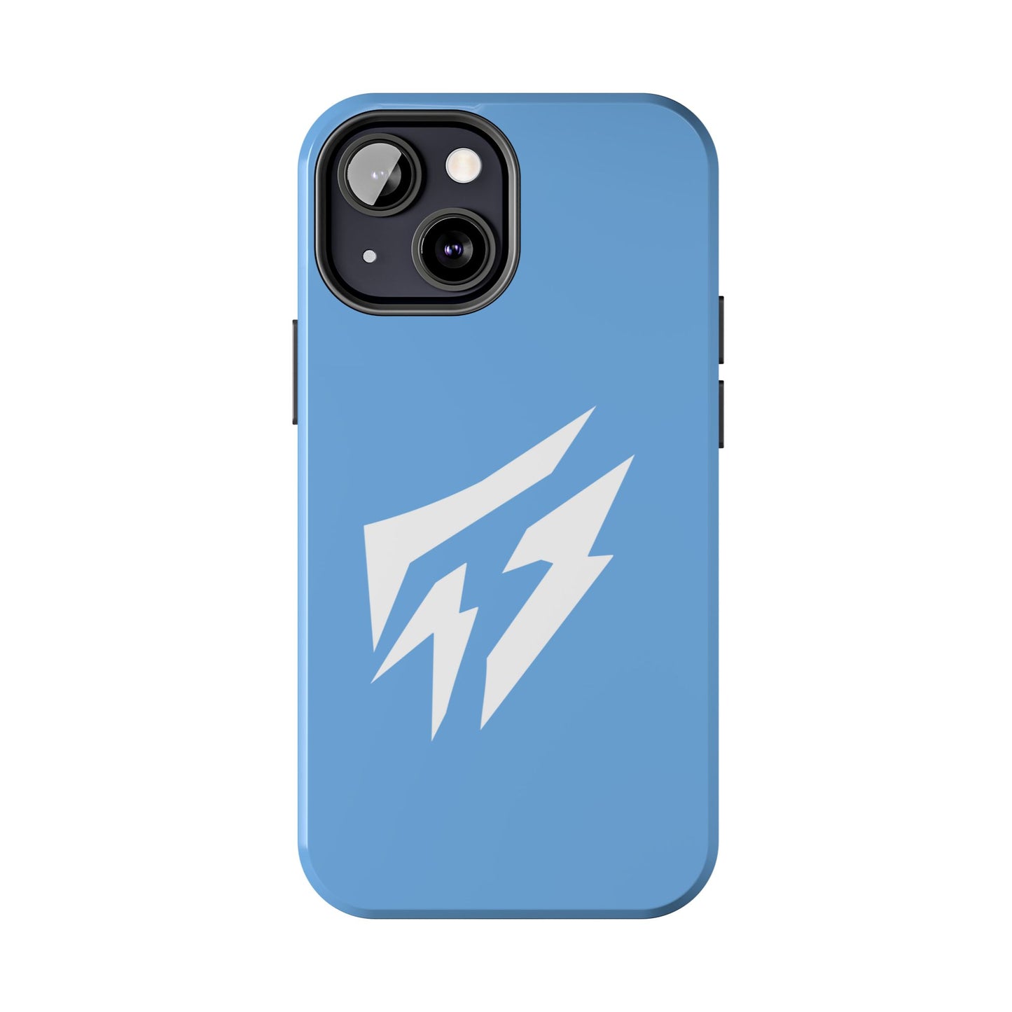 Flashlander Thunders Tough Phone Cases for all Iphone and Samsung Galaxy Light Blue