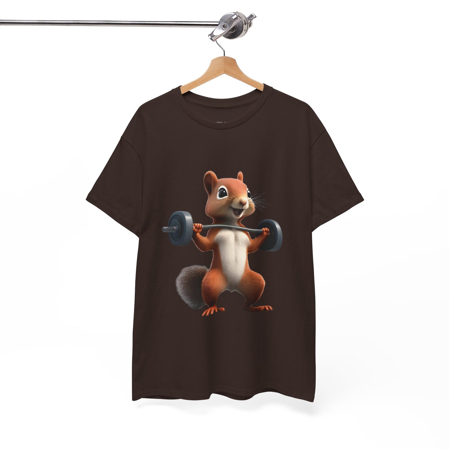 Squirrel Weightlifting Vintage Gym Shirt - Flashlander Graphic Tee