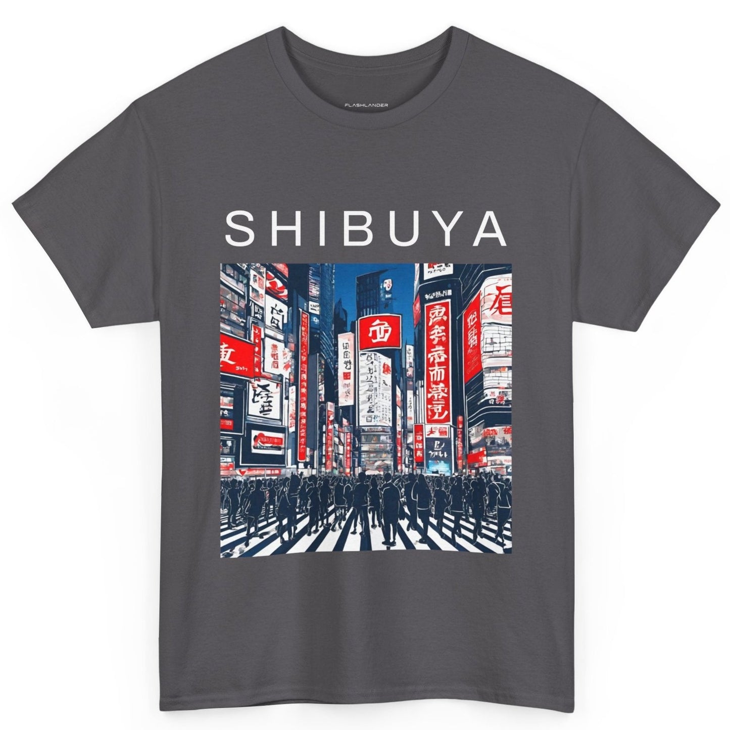 Shibuya Tokyo Street - Flashlander Gym Shirt