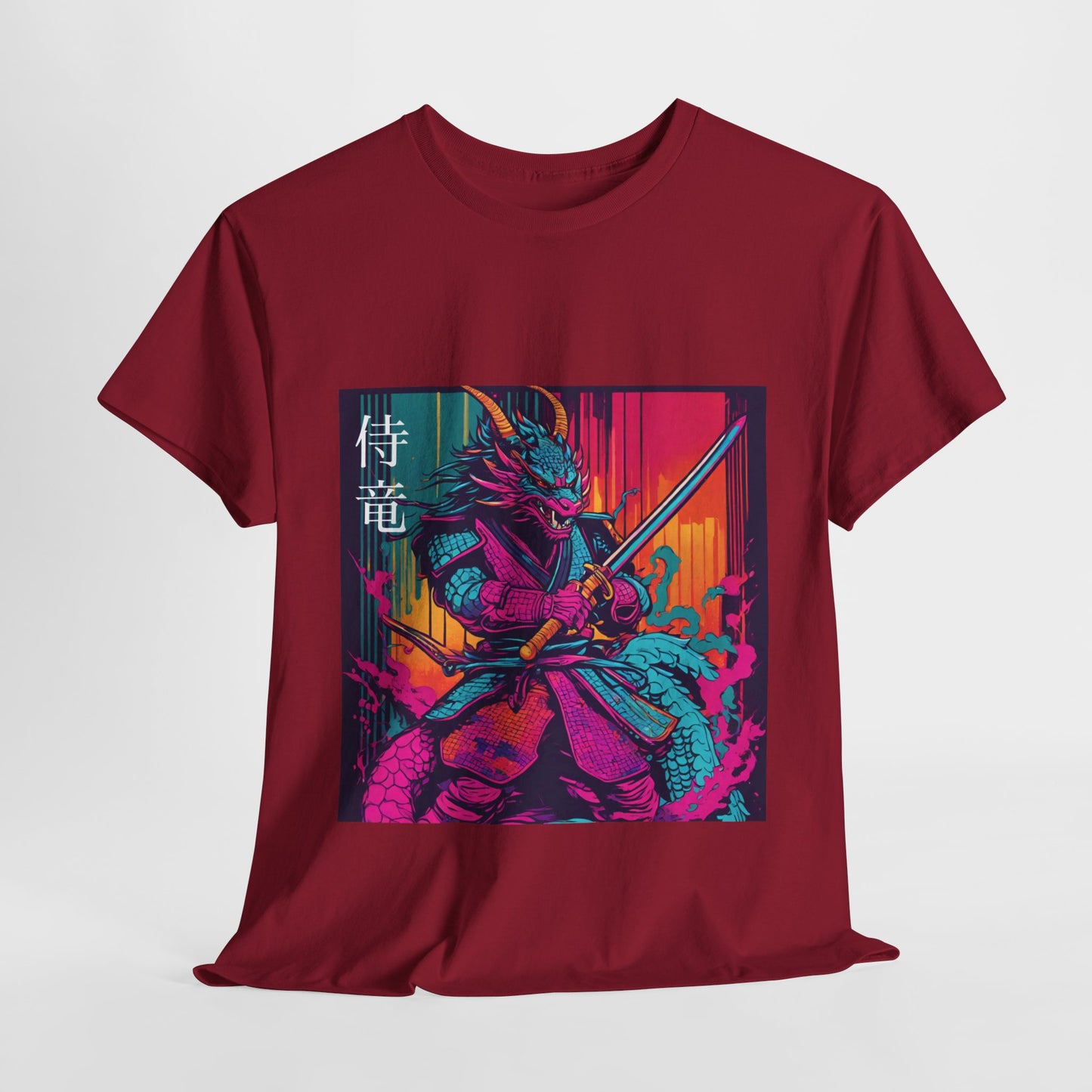 Dragon Samurai Pop Art - Flashlander Gym Shirt