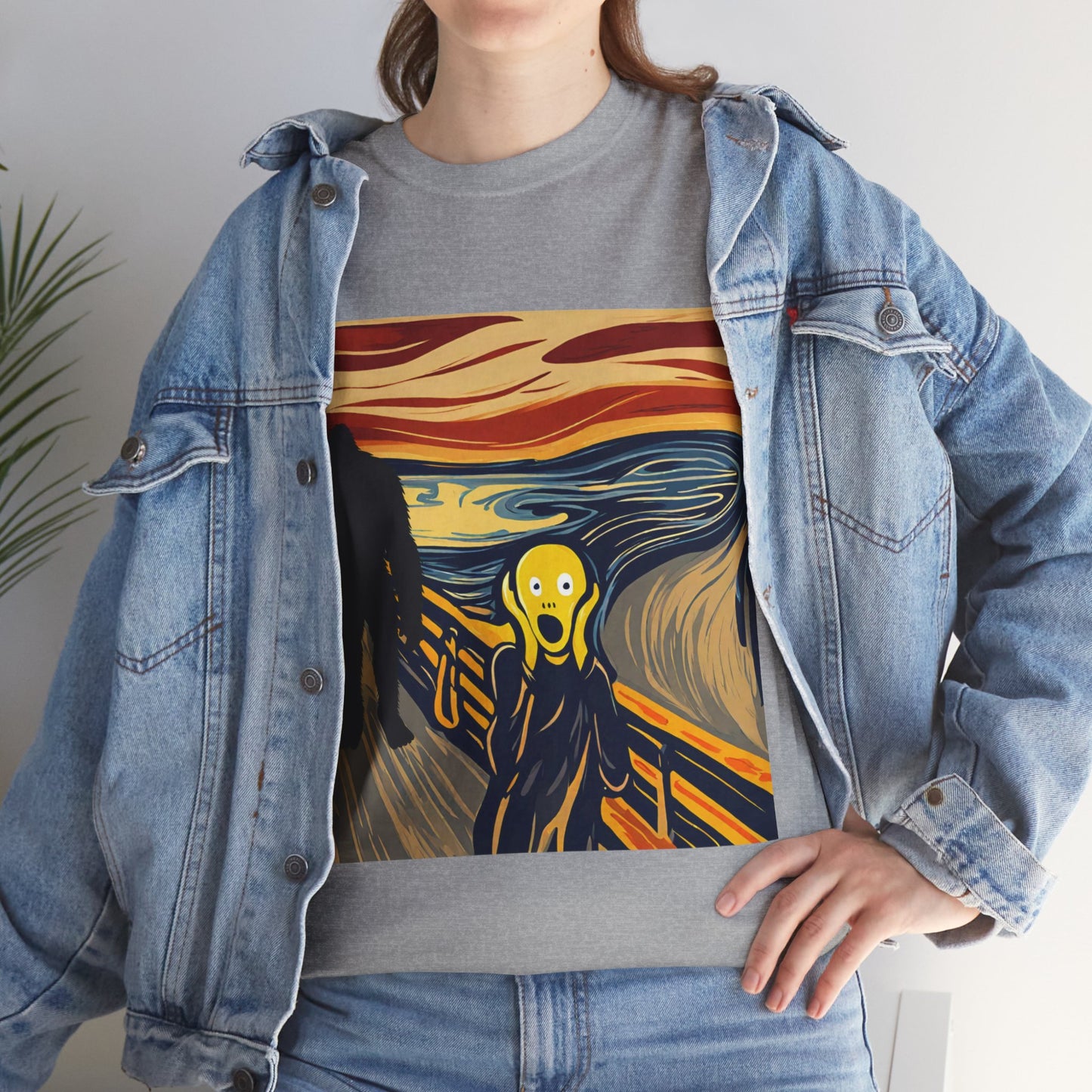 The Scream Meets Bigfoot A Startling Encounter - Flashlander Gym Shirt