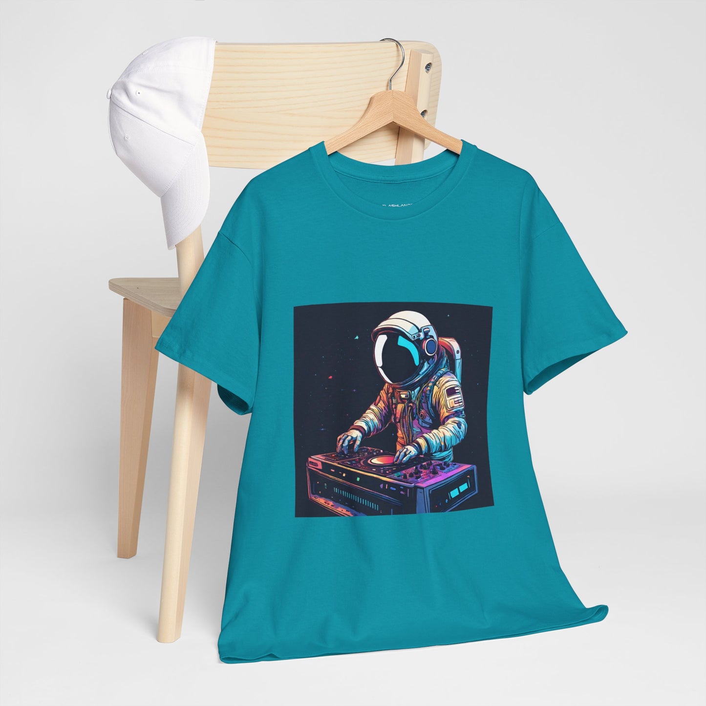 Astronaut Techno DJ Flashlander Gym Shirt