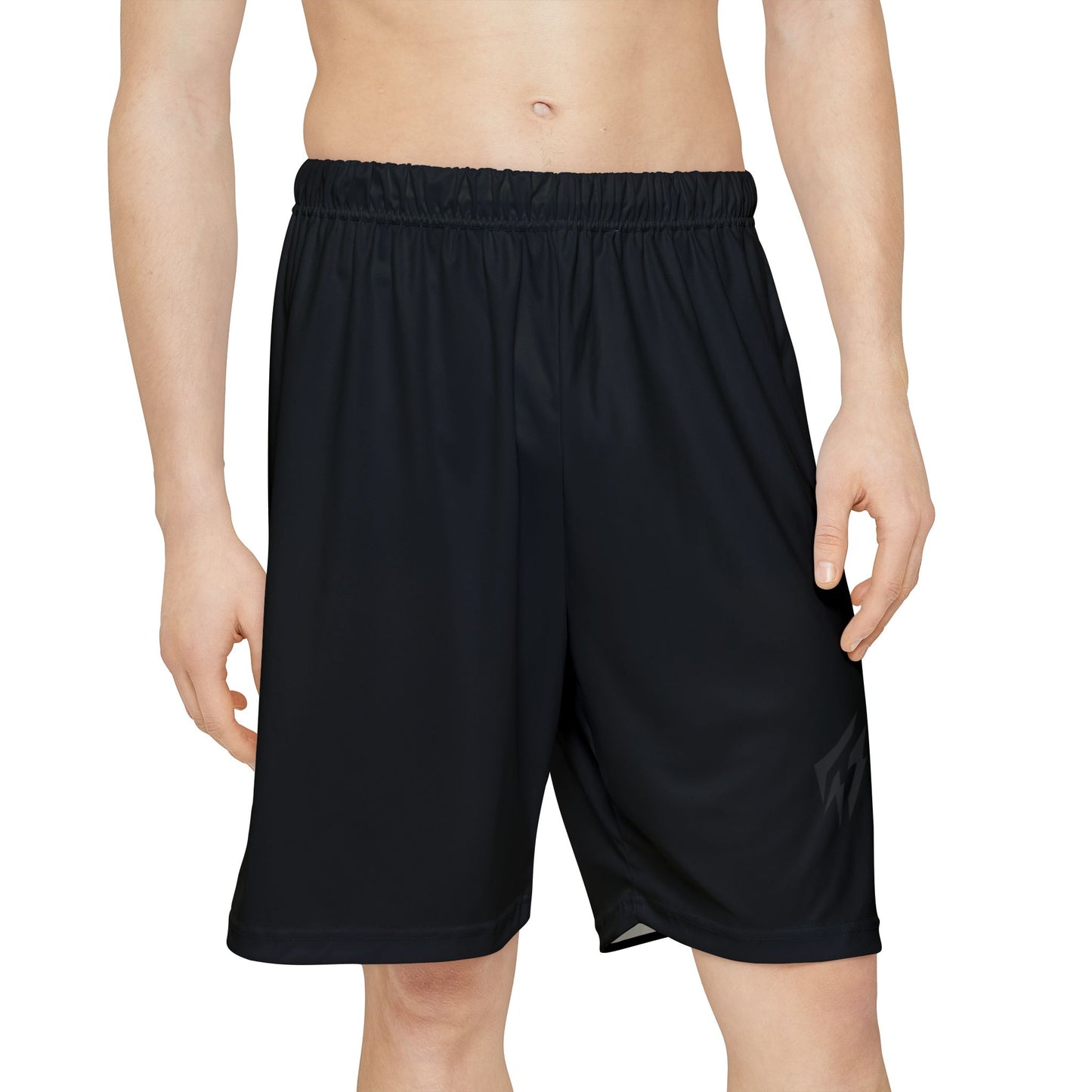 Flashlander ALG Performance Men’s Sports Shorts (AOP) Black B