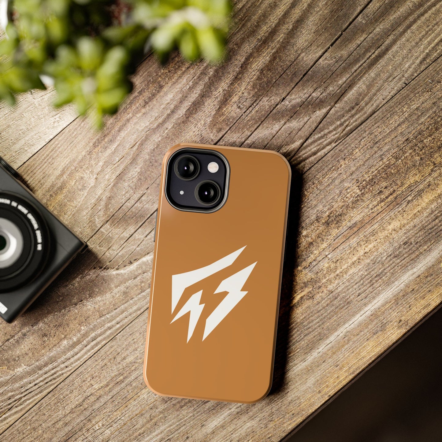 Flashlander Thunders Tough Phone Cases for all Iphone and Samsung Galaxy Light Brown