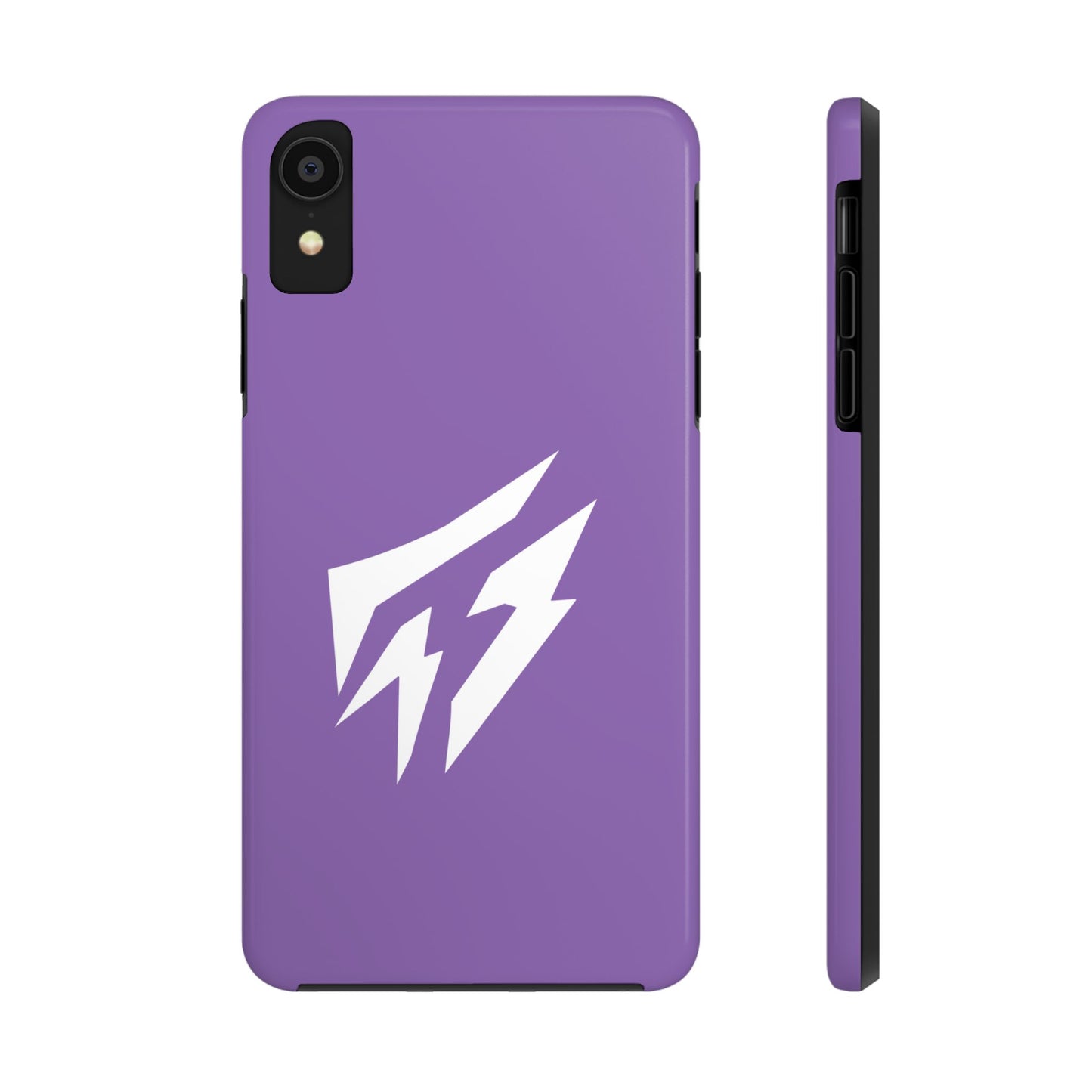 Flashlander Thunders Tough Phone Cases for all Iphone and Samsung Galaxy Light Purple