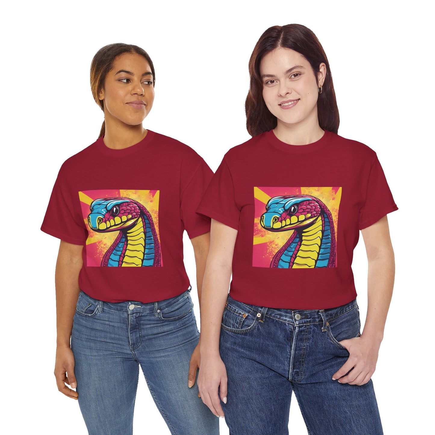 Cobra Snake Pop Art - Flashlander Gym Shirt