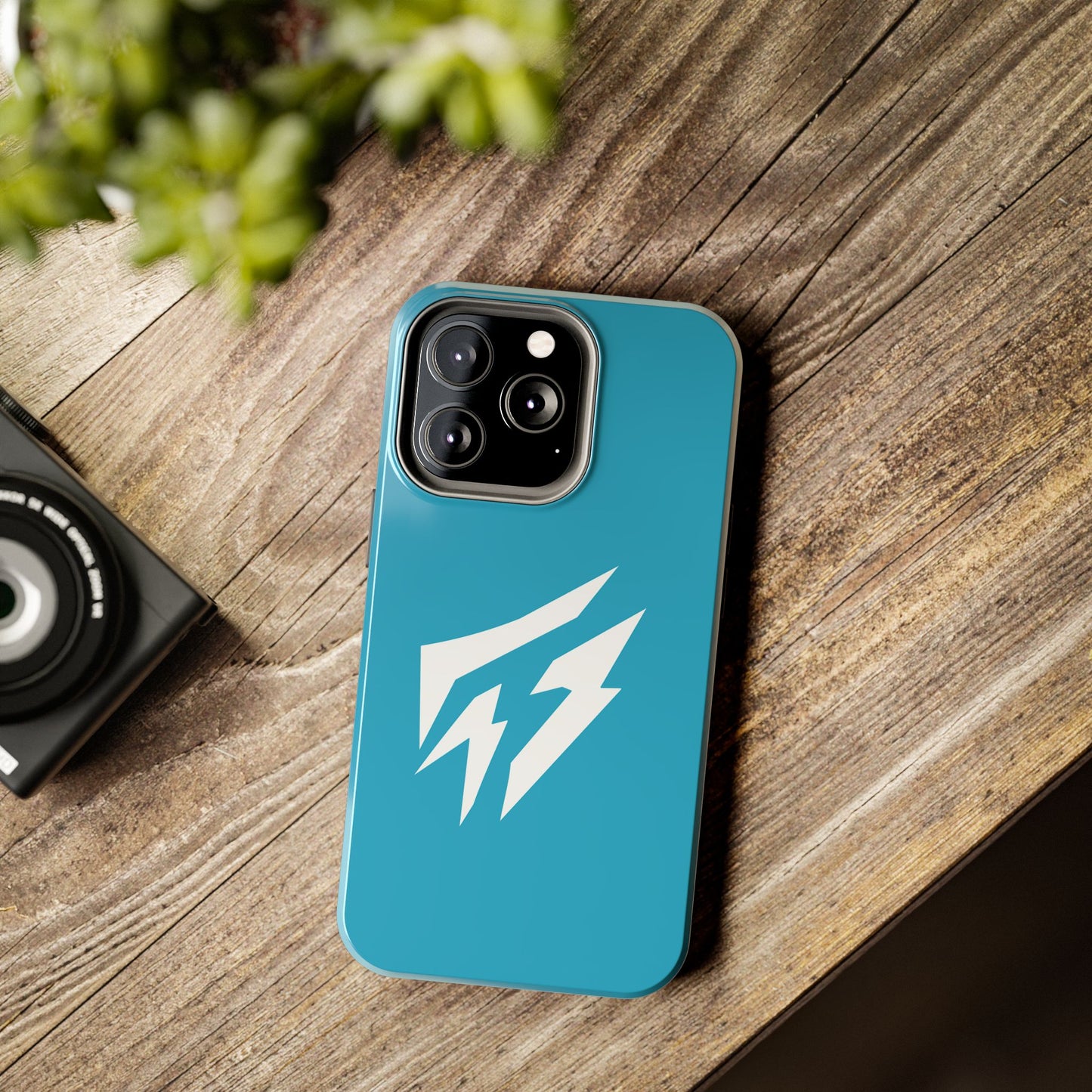 Flashlander Thunders Tough Phone Cases for all Iphone and Samsung Galaxy Blue Aqua Turquoise