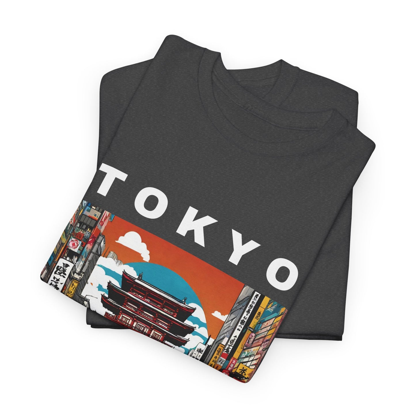 Tokyo Vintage Street Art Pop - Flashlander Gym Shirt