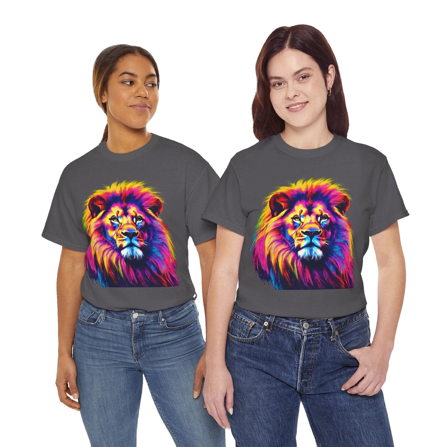 Lion Art Pop T-Shirt Flashlander