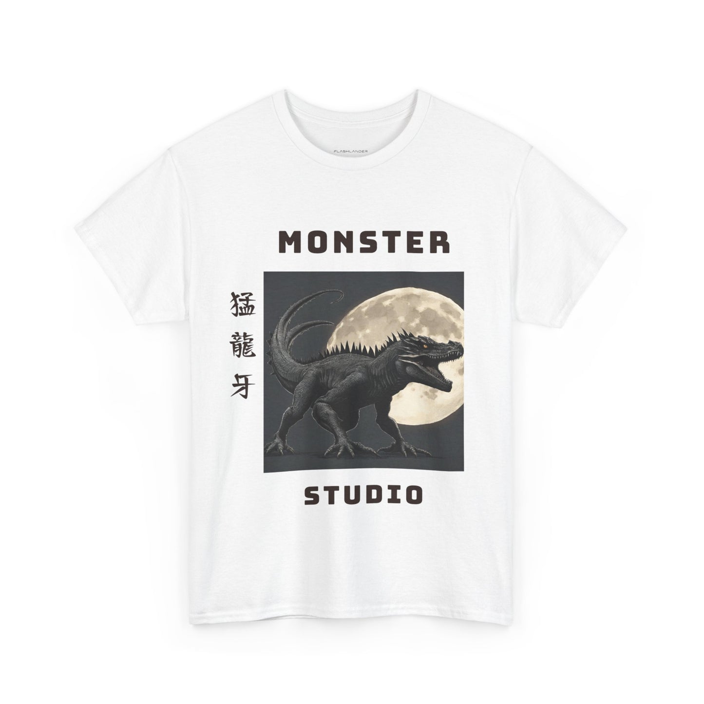 Vintage Monster Studio Japanese Custom Name - Flashlander Gym Shirt