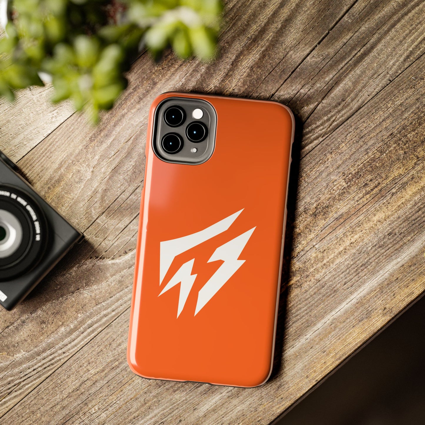 Flashlander Thunders Tough Phone Cases for all Iphone and Samsung Galaxy Orange