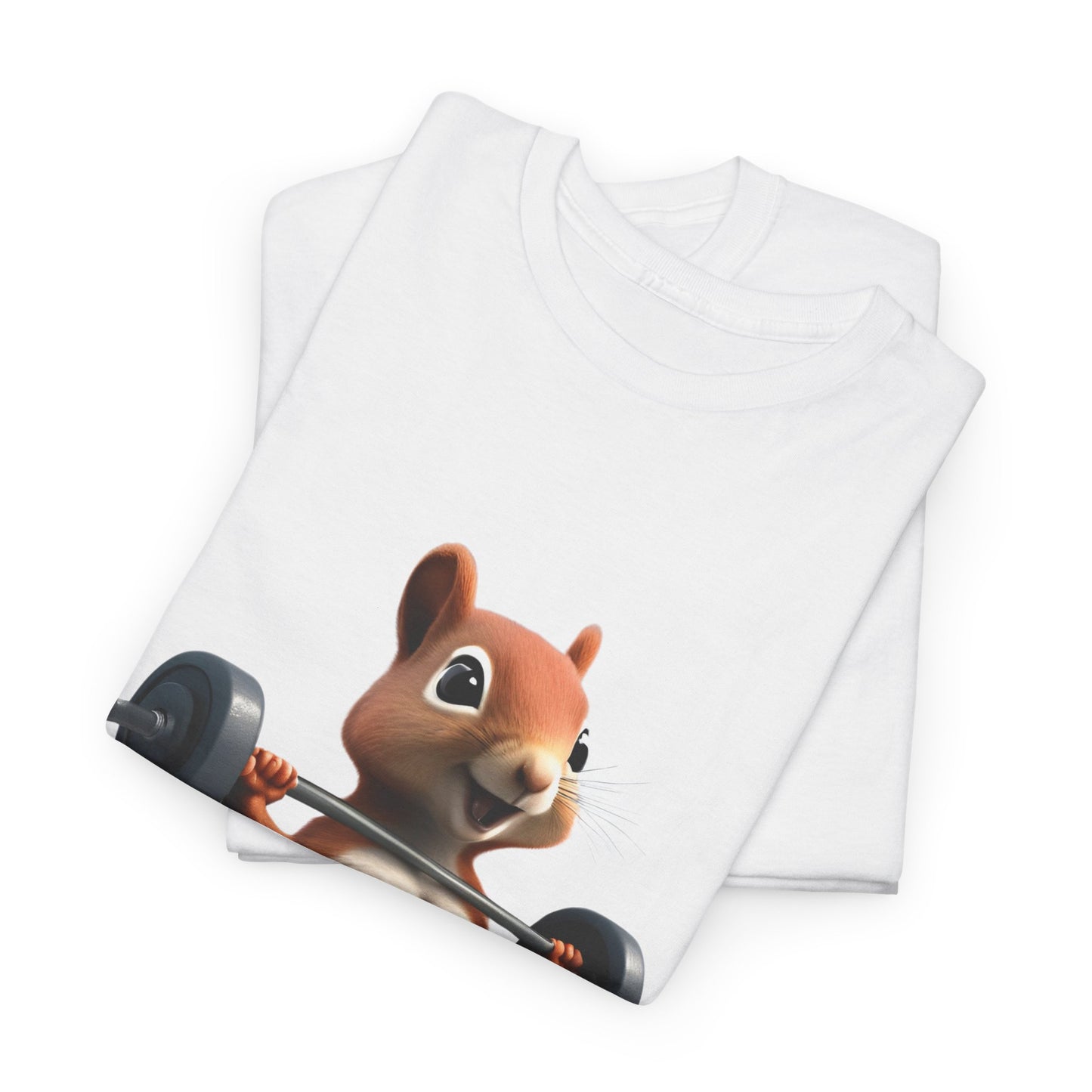 Squirrel Weightlifting Vintage Gym Shirt - Flashlander Graphic Tee