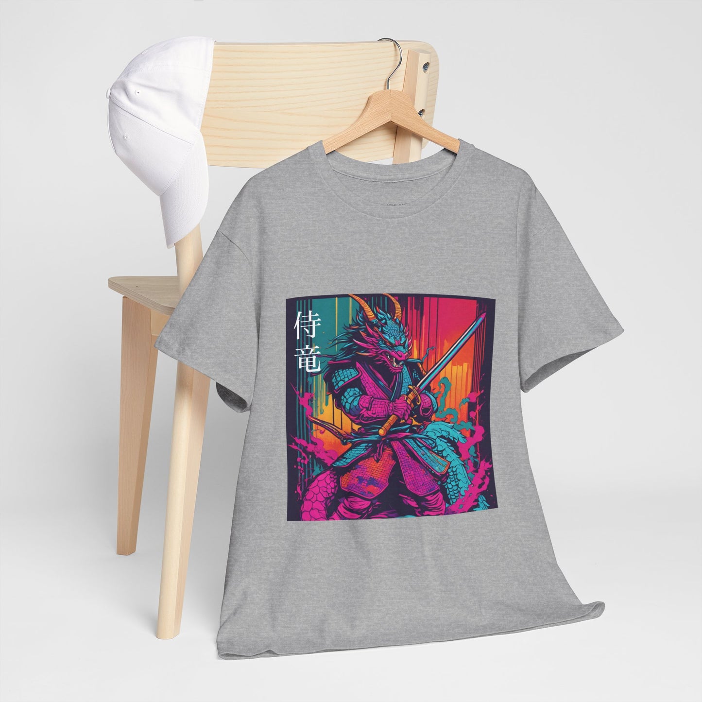 Dragon Samurai Pop Art - Flashlander Gym Shirt