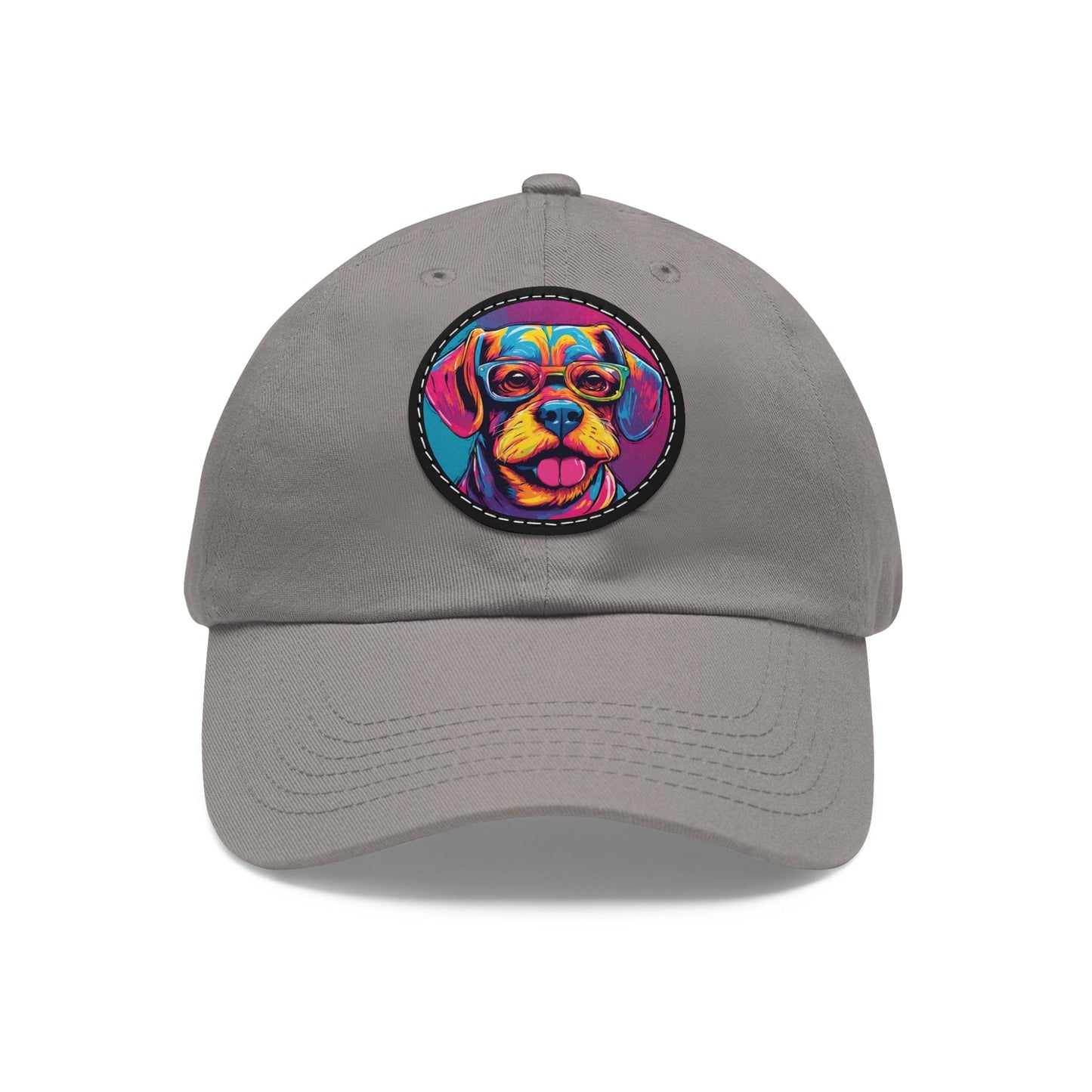 Chapeau pour chien avec lunettes, casquette pour chien, chapeau Pop Art pour chien, chapeau de papa avec patch (rond), casquette de baseball, chapeau pour chien, casquette pour chien, chapeau personnalisé Flashlander