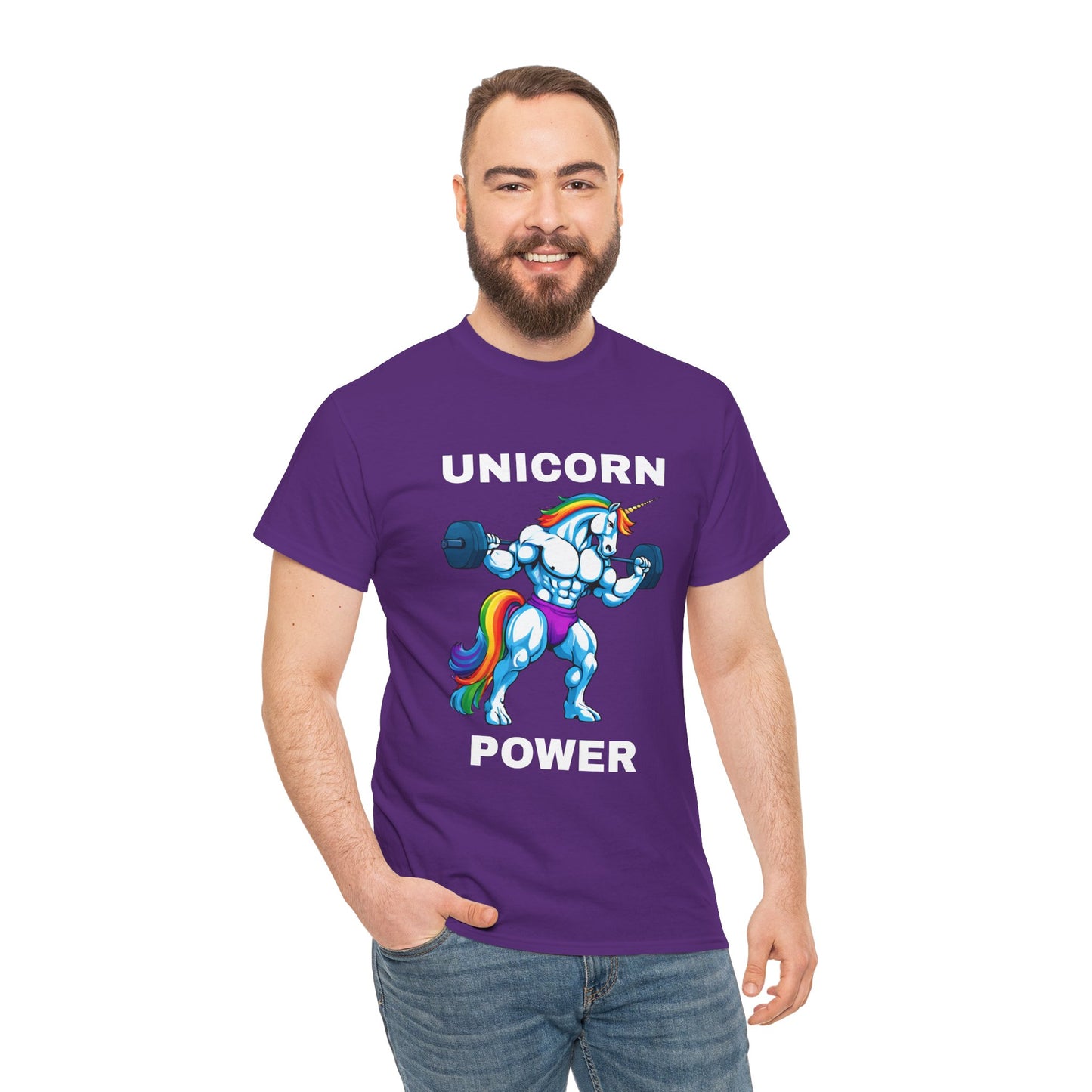 Muscle Unicorn Power  - Flashlander Gym Shirt