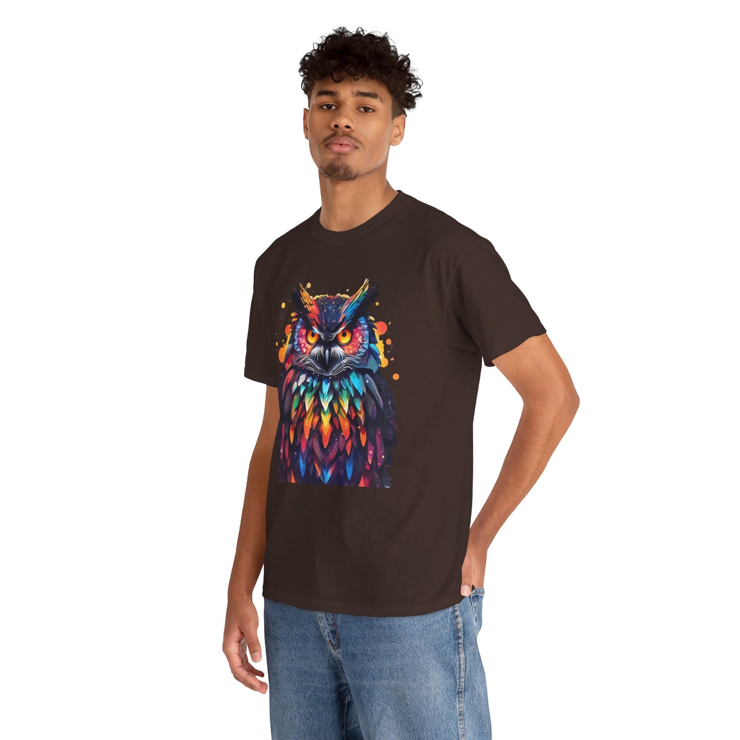 T-shirt de sport Flashlander à plumes de hibou Symphony