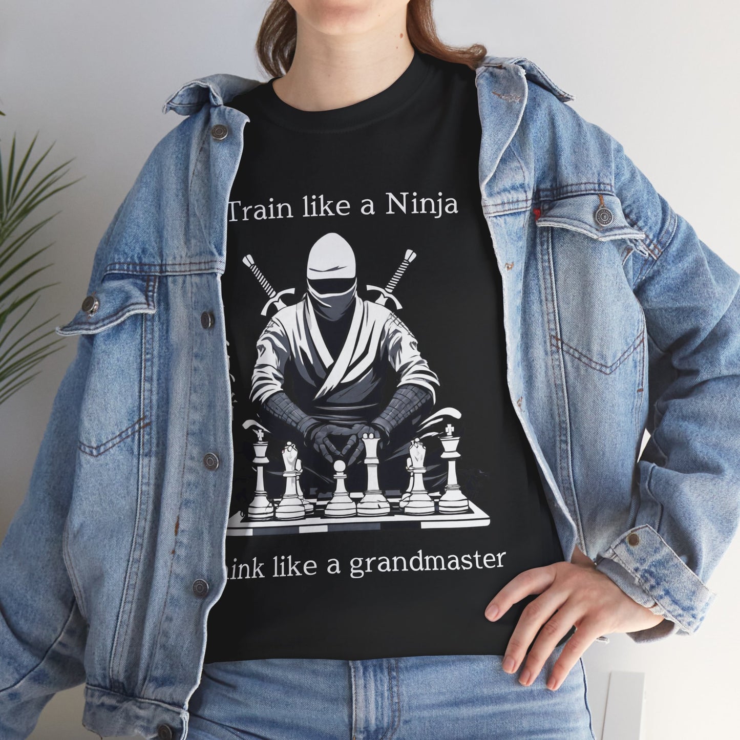 Entraînez-vous comme un ninja, pensez comme un grand maître - T-shirt de sport Flashlander