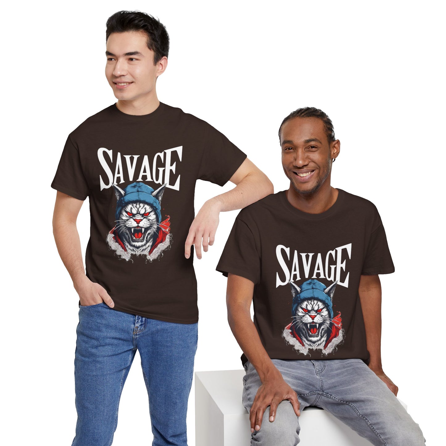 Chat japonais Oni Savage - T-shirt de sport Flashlander