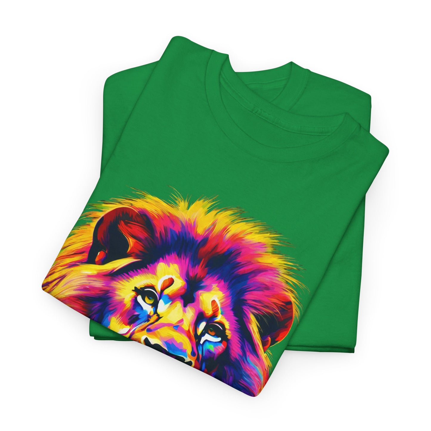 Lion Art Pop T-Shirt Flashlander