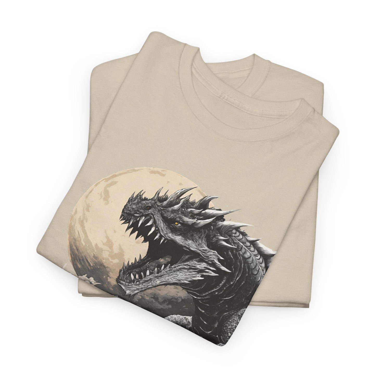 T-shirt de sport Flashlander, le monstre marin Kraken émerge, menace au clair de lune