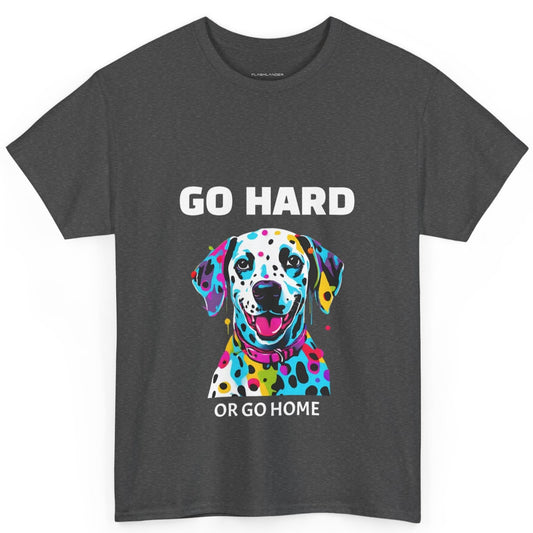 Dalmatian Dog Pop Art  - Go Hard Or Go Home Flashlander Gym Shirt