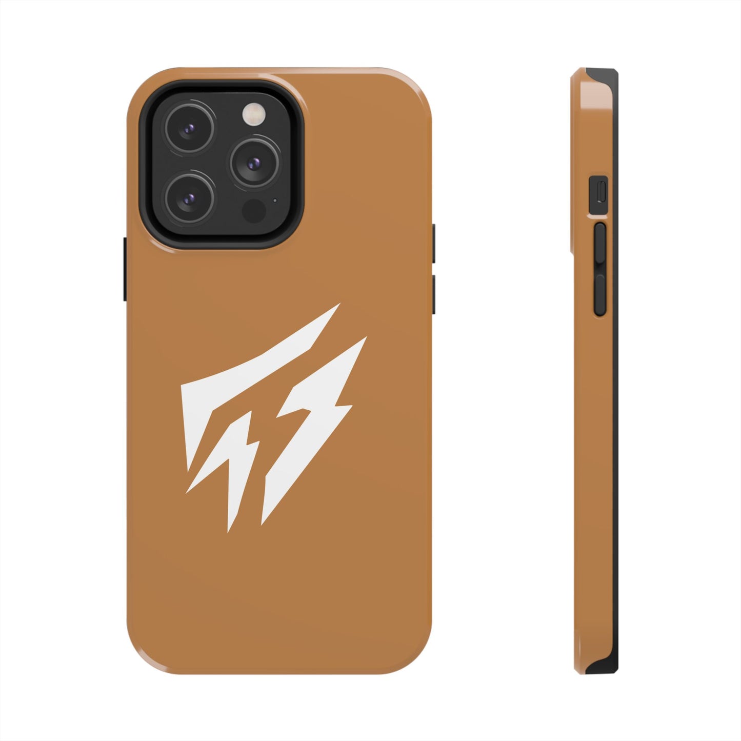 Flashlander Thunders Tough Phone Cases for all Iphone and Samsung Galaxy Light Brown