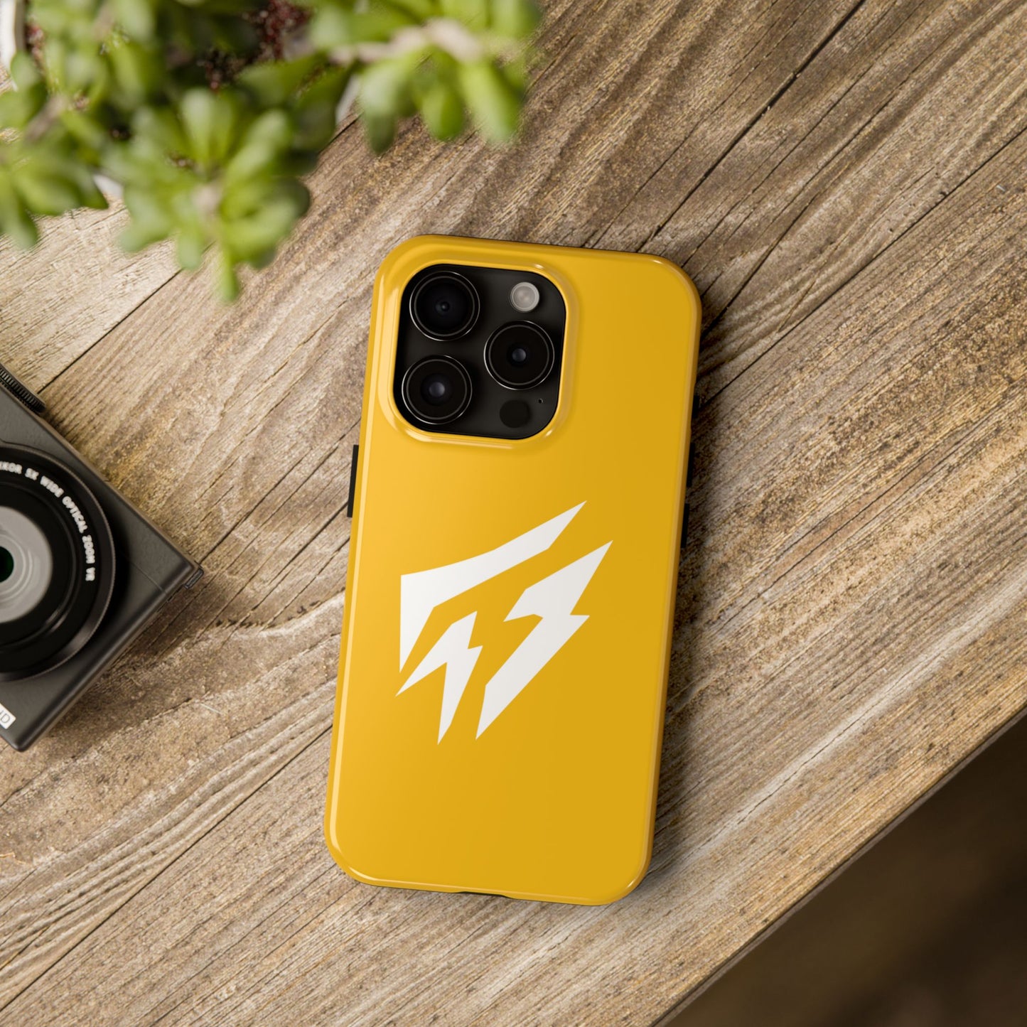 Flashlander Thunders Tough Phone Cases for all Iphone and Samsung Galaxy Yellow