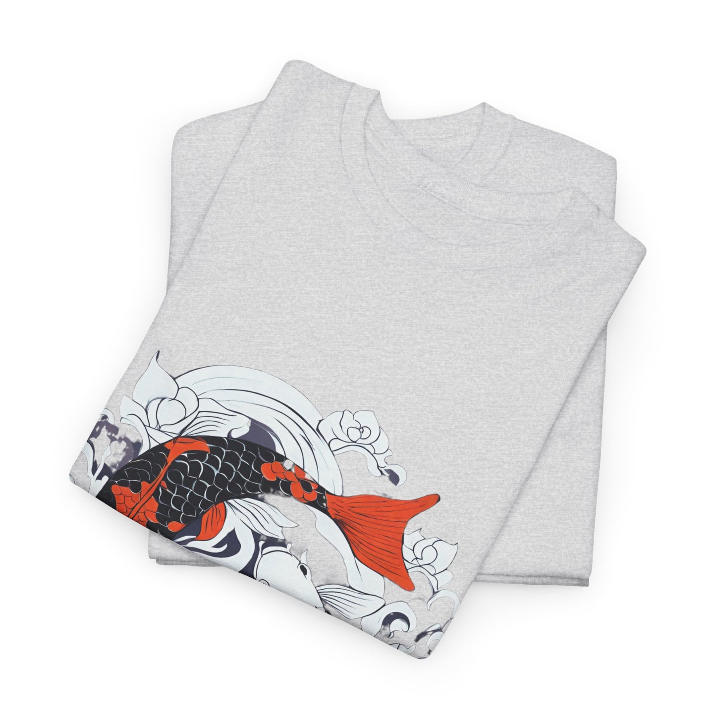 Yin Yang Japanese Koi Fish Flashlander Gym Shirt