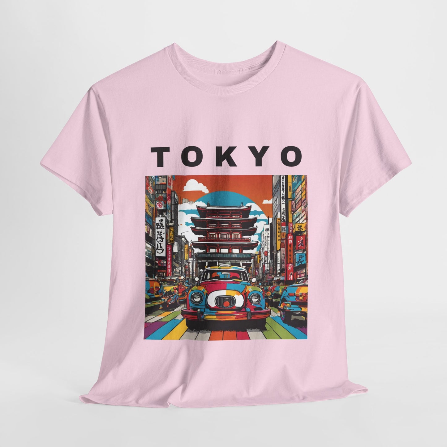 Tokyo Vintage Street Art Pop - Flashlander Gym Shirt