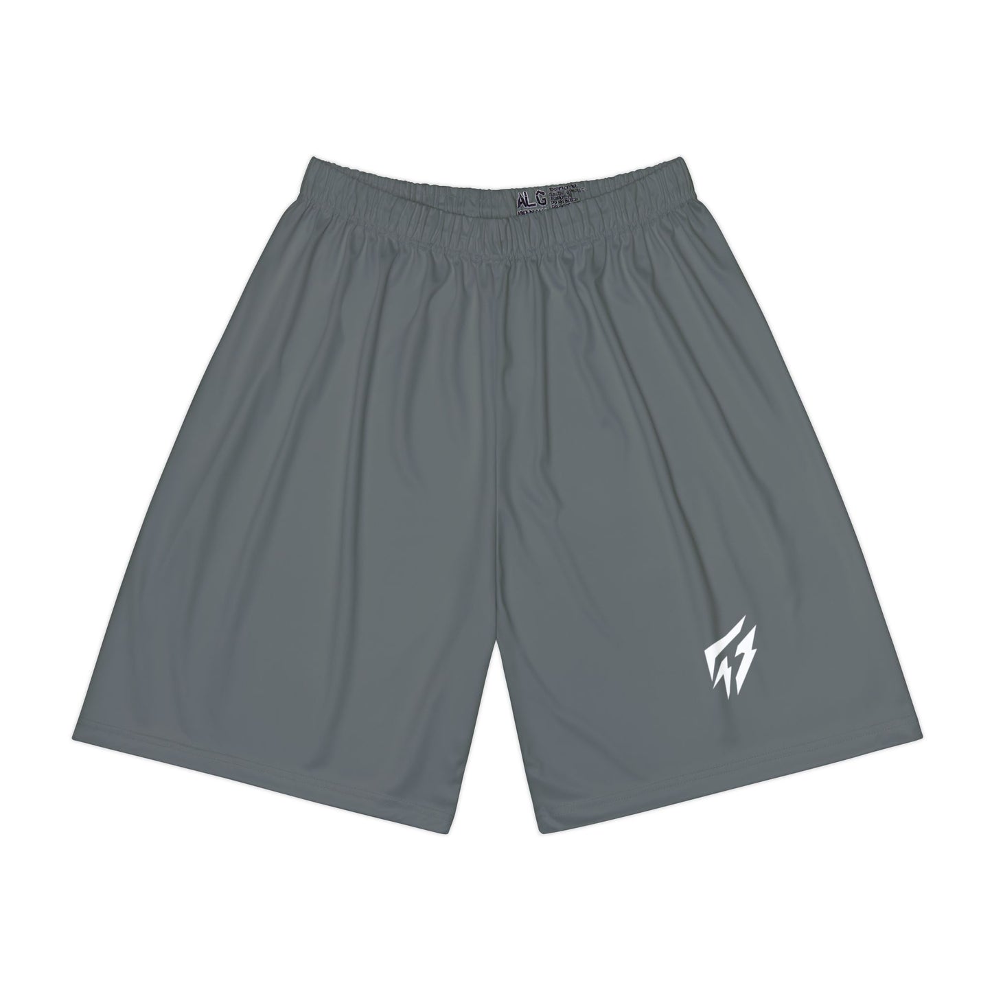 Flashlander ALG Performance Men’s Sports Shorts (AOP) Dark Grey