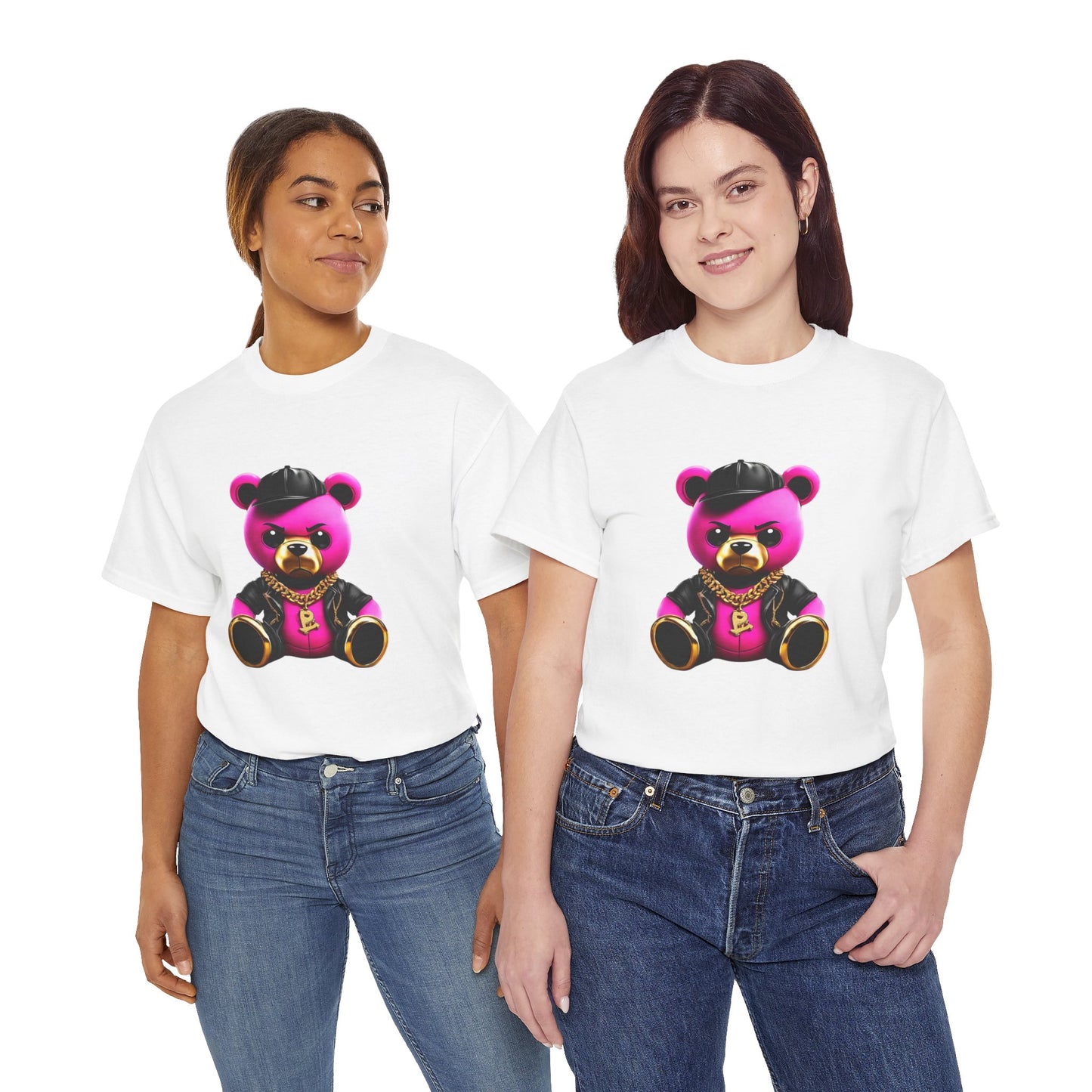 Teddy Bear Hip-Hop Fury Graphic Tee Flashlander