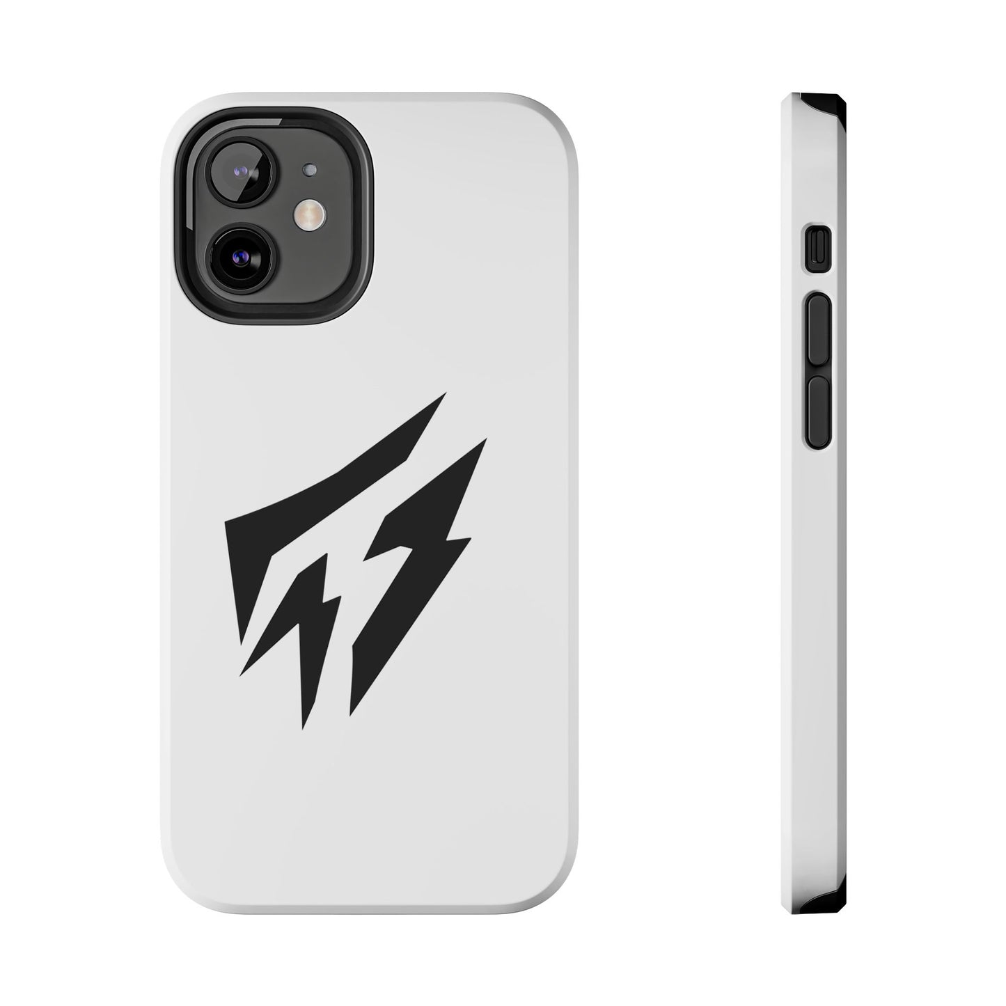 Flashlander Thunders Tough Phone Cases for all Iphone and Samsung Galaxy White