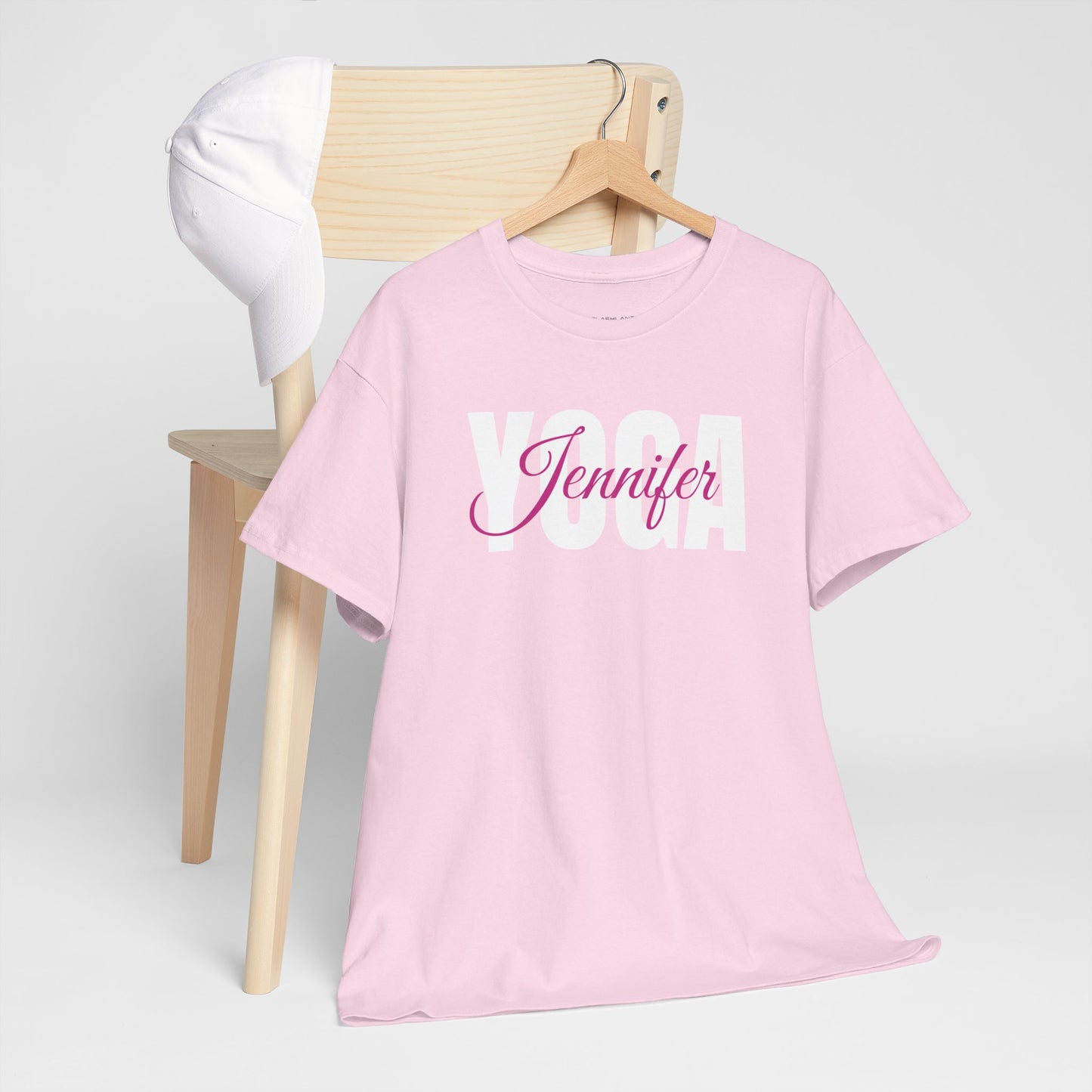 Personalized Yoga Shirt with Custom Name - Flashlander Gym Tee