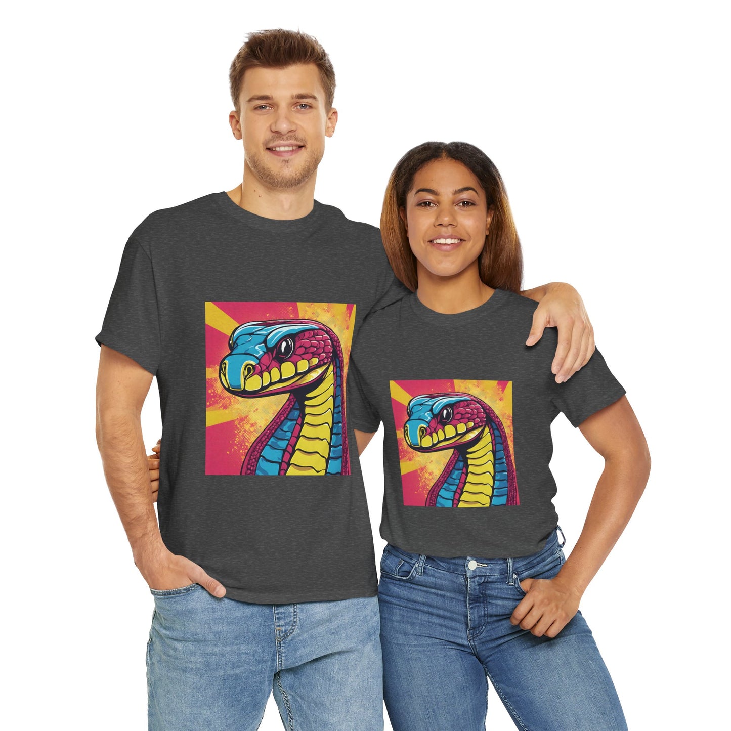 Cobra Snake Pop Art - Flashlander Gym Shirt