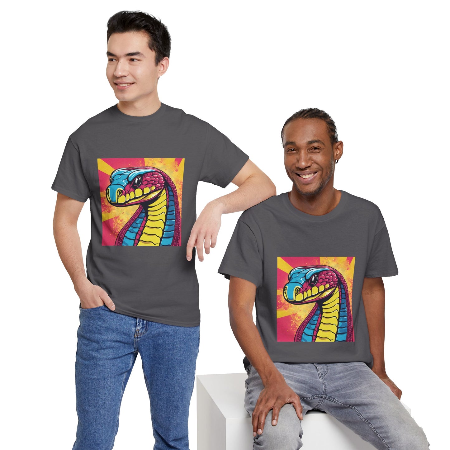 Cobra Snake Pop Art - Flashlander Gym Shirt