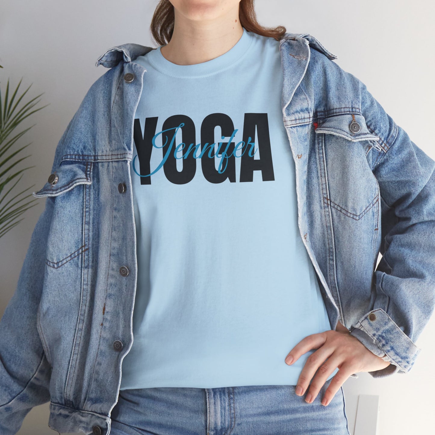 Personalized Yoga Shirt with Custom Name - Flashlander Gym Tee