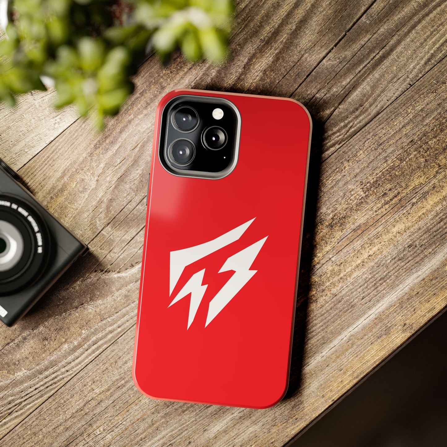 Flashlander Thunders Tough Phone Cases for all Iphone and Samsung Galaxy Red