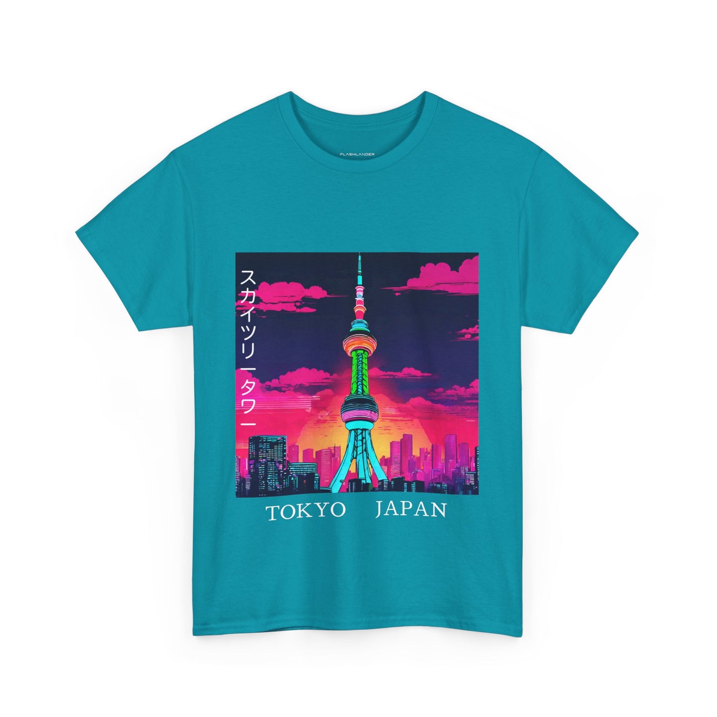 Tour Tokyo Skytree - T-shirt de sport Flashlander