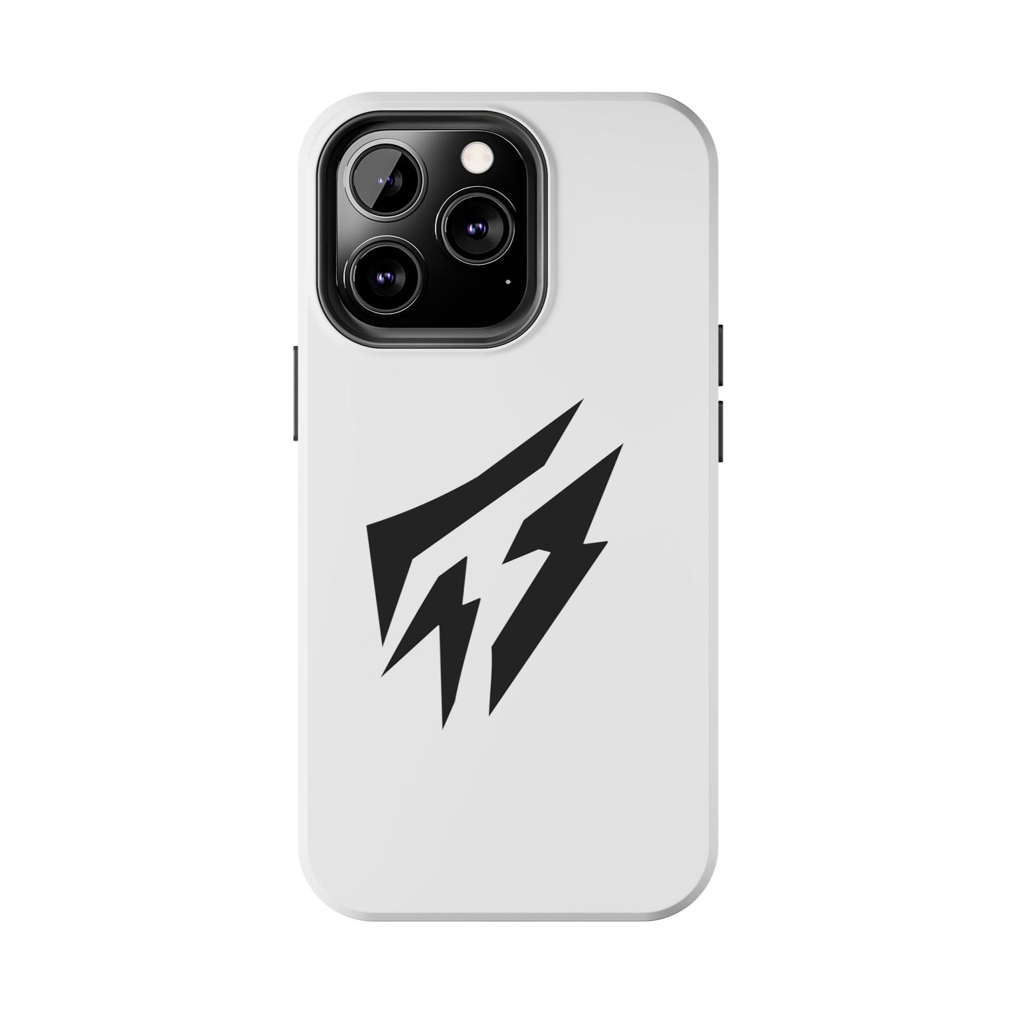 Flashlander Thunders Tough Phone Cases for all Iphone and Samsung Galaxy White