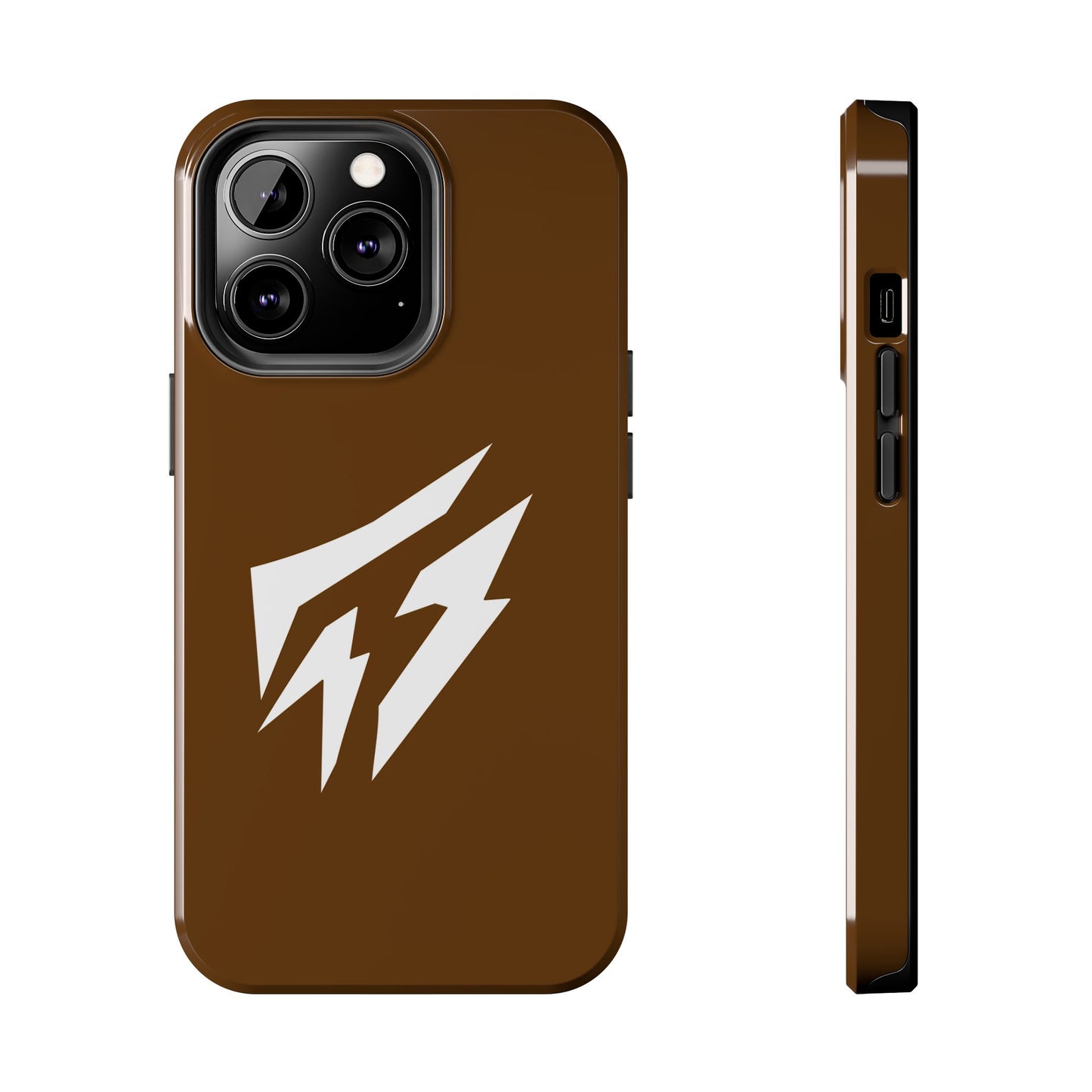 Flashlander Thunders Tough Phone Cases for all Iphone and Samsung Galaxy Brown